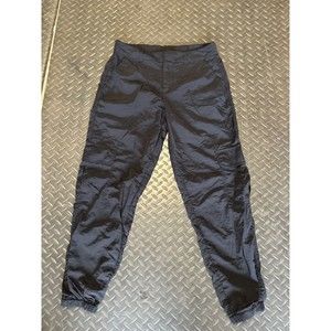 Ninth Hall Cargo Pants Men's Size MED Black Pockets Polyester‎ Belted